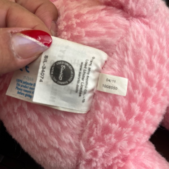 Build A Bear Hello Kitty by Sanrio Limited Edition Plush Pink Stuffed NO BOW - Picture 5 of 10